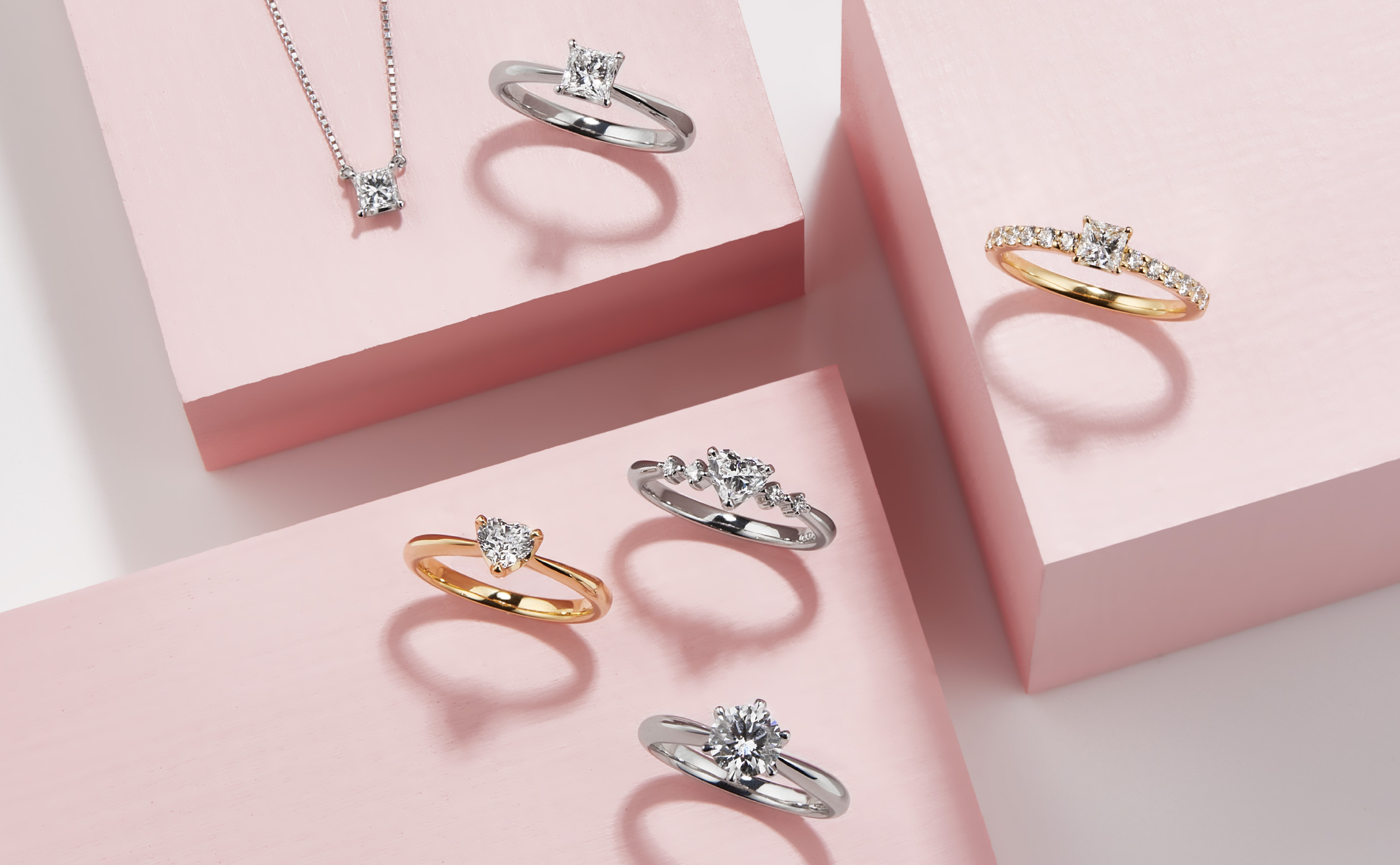 Diamond Shape Collection -花式切割鑽石戒指
